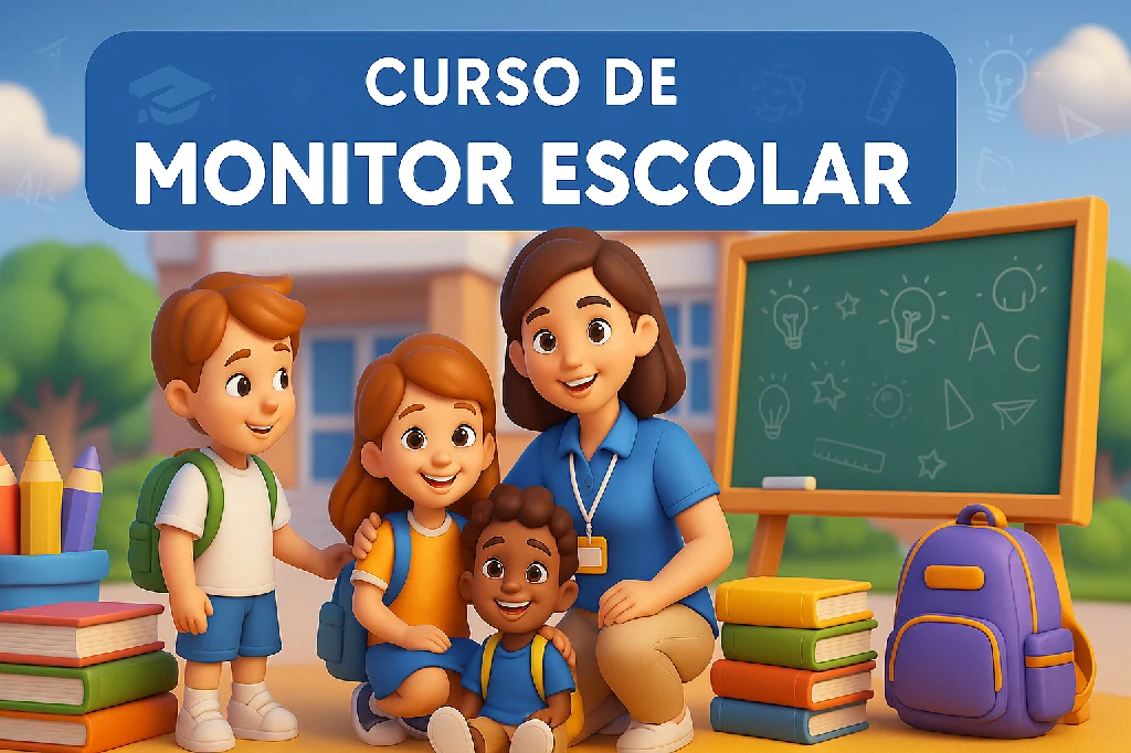 Capa do curso MONITOR ESCOLAR